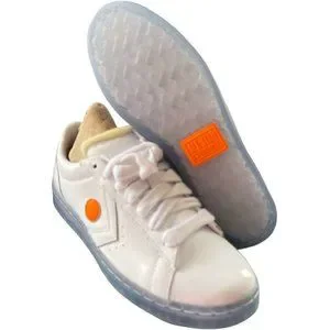 Converse Shoes Converse X Rokit Pro Leather Ox Orange Popwhite